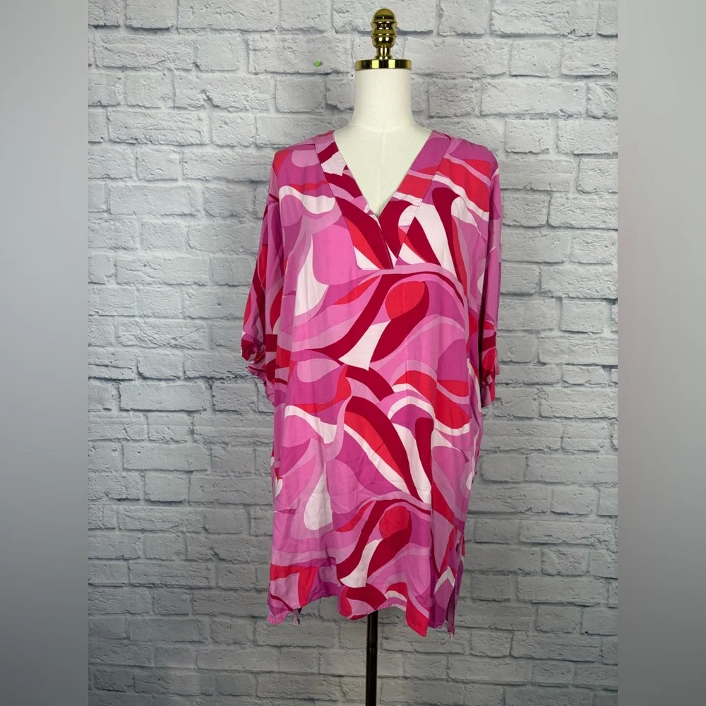 Natori Murano challis sleepshirt size Large - Picture 2 of 7